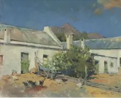 Terence McCaw, Libertas, oil on canvas laid down on board