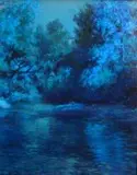 Edward Roworth, Autumn's Gold, Lourens River, Hathersage, Somerset West