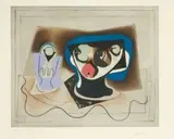 Pablo Picasso, Composition au Verre et Compotier
