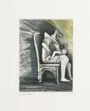 Henry Moore, Mother and Child XVIII, 1983 (C.688), etching and aquatint