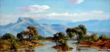 Otto Klar, An Extensive River Landscape