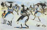 Gerard Sekoto, Women in the Wind