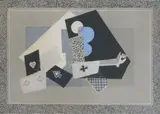 Gino Severini, Nature Morte, 1958, lithograph in colours