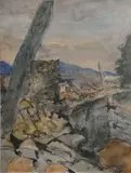 Maud Sumner, Zimbabwe Ruins, Acropolis with Monoliths