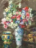 Gregoire Boonzaier, Still Life of Flowers