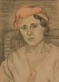 Maggie Laubser, Portrait of Anna Catharina van der Merwe