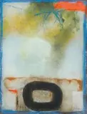 Douglas Portway, Abstract Form with Black Circle