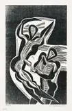 The Assassination of Shaka by Cecil Skotnes, woodcut, sold May 2010