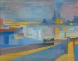 Maud Sumner, Thames at Sunset