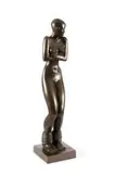 Willem de Sanderes Hendrikz, Marega, bronze with deep black patina