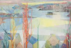 Maud Sumner, Paysage Écossais, oil on canvas
