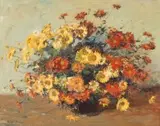 Adriaan Boshoff, Still Life with Daisies