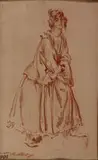William Russell Flint, Figure of a Young Woman