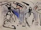 Gerard Sekoto, Two Figures