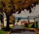 Piet van Heerden, A Street in Paarl