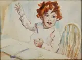 Walter Battiss, Doreen Louise Battiss, the artist's sister, aged 8 years