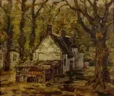 Gregoire Boonzaier, A Cottage in the Woods