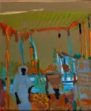Walter Battiss, Mombasa Market