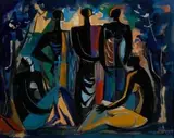 Maurice van Essche, A Group of Five Figures