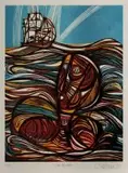 Cecil Skotnes, Cape Agulhas and Village Churchurch (sic), (two)