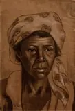 Maggie Laubser, Vrou met Kopdoek
