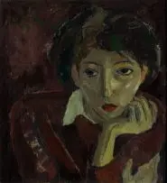 Irma Stern, Carla, oil on canvas