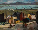 Maurice van Essche, Cape Town Docks from District Six