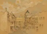 Gregoire Boonzaier, Keerom Street, Cape Town