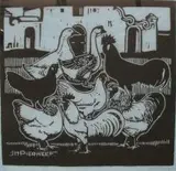 Hoenderhok, Meerlust (Nilant 3) by Jacobus Hendrik Pierneef, linocut, sold Mar 2009