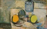 Jean Welz, Still Life with Bottle