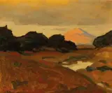 Jacobus Hendrik Pierneef, The Apies River with Meintjieskop
