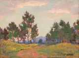Nita Spilhaus, A Roadway with Trees