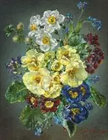 Spring by Cecil Kennedy, oil on canvas, sold Sep 2009