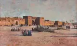 Edward Seago, The Wells at Marrakech