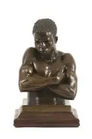 Anton van Wouw, Shangaan, bronze with rich brown patina