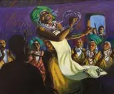 George Pemba, Purple Dancing Lady 1974