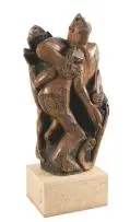 Jackson Hlungwani, Strong Man - Abraham, Isaac, Angel and Serpent, wood