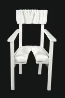 Peter Schütz, Chair, painted wood