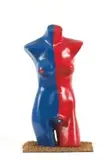Norman Catherine, A Red and Blue Nose; A Torso