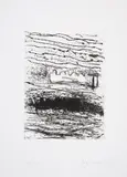 Yannis Kounellis, "senza titolo", Radierung auf festem Bütten