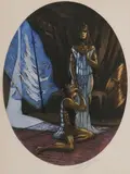 Georges Pierre Guinegault, Salammbo, Aquatint etching
