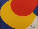 Convection - by Alexander Calder, Color lithograph, sold Sep 2020