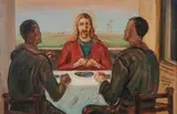 Wlastimil Hofman, Christ at Emmaus-