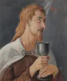 Wlastimil Hofman, Christ with Chalice-