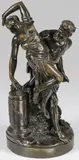 Antoine Coysevox, Pluton Enlevant Proserpine -, Bronze with dark brown patina