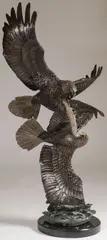 Duane Scott, Rapture II, Bronze with polychrome patina
