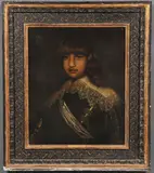 Justus Sustermans, Prince Waldemar Christian of Denmark, Oil on canvas