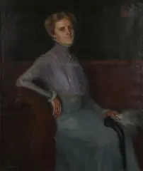 Paul Türoff, Portrait of Armgard Gillen -, Oil on canvas