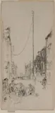 The Venetian Mast by James Abbott McNeill Whistler, Etching, sold Nov 2019
