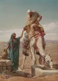Frederick Goodall, At the Well -